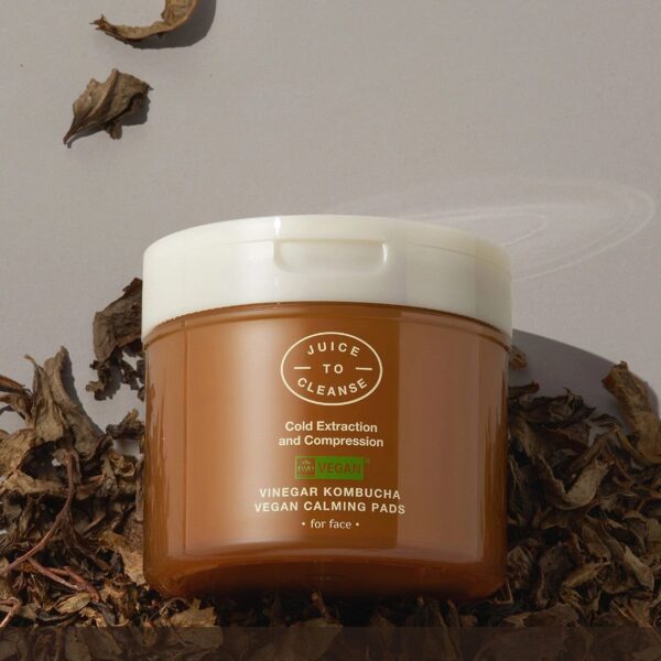 JUICE TO CLEANSE Vinegar Kombucha Vegan Calming Pad 50pads 220g - EmpressKorea