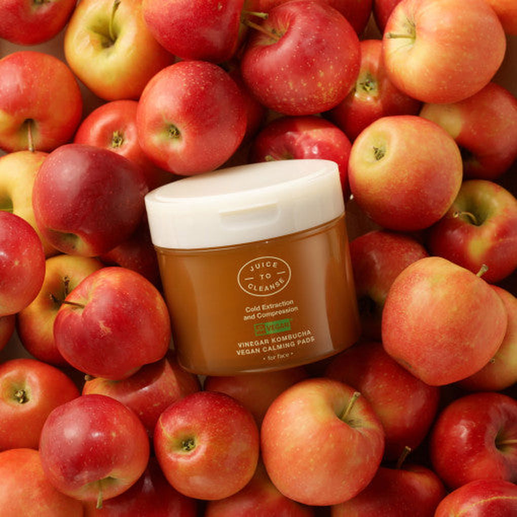 JUICE TO CLEANSE Vinegar Kombucha Vegan Calming Pad 50pads 220g - EmpressKorea