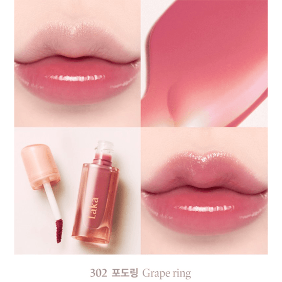 LAKA Jelling Nude Gloss (6 Colors) 4.5g - EmpressKorea