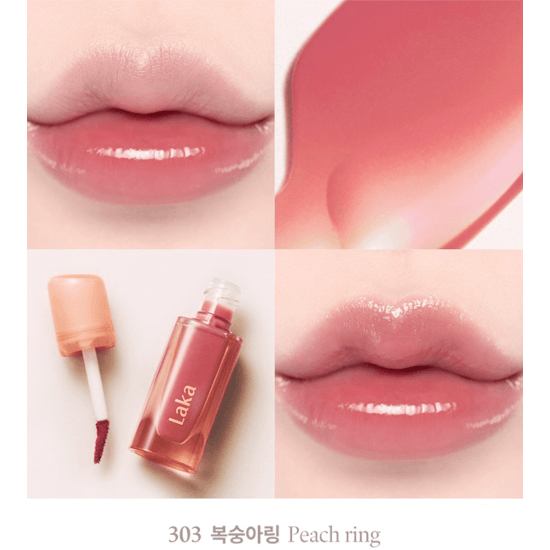 LAKA Jelling Nude Gloss (6 Colors) 4.5g - EmpressKorea