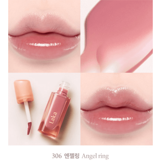 LAKA Jelling Nude Gloss (6 Colors) 4.5g - EmpressKorea