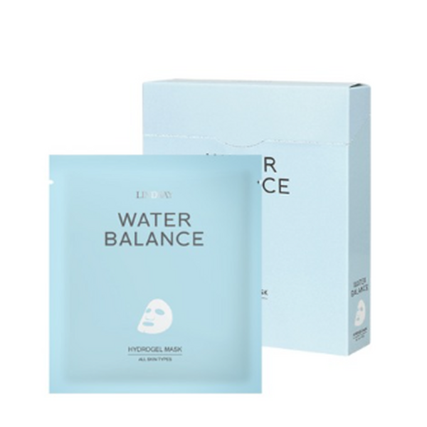 LINDSAY Gel 100% Water Balance Mask Pack 10pack*25g - EmpressKorea