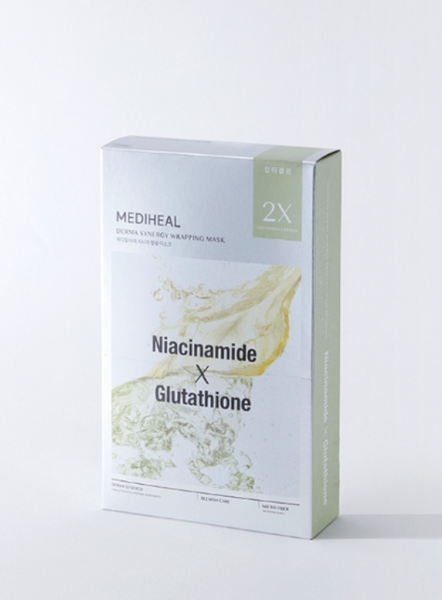 MEDIHEAL Derma Synergy Wrapping Mask - Blemish 25ml*10 pack - EmpressKorea