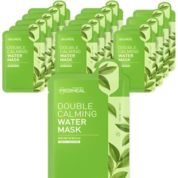 MEDIHEAL Double Calming Water Mask 20ml*15pack - EmpressKorea