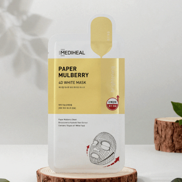 MEDIHEAL Paper Mulberry 4D White Mask 10*25ml - EmpressKorea
