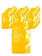 MEDIHEAL Vita Toning Essence Mask Pack 20ml*15pack - EmpressKorea