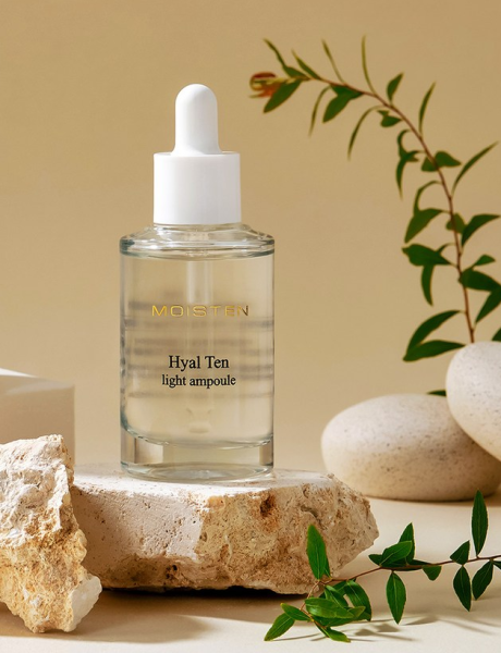 MOISTEN Hyal Ten Light Ampoule 50ml - EmpressKorea