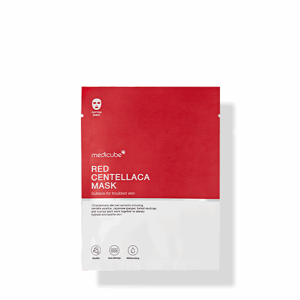Medicube Red Centellaca Mask 25g*5pcs - EmpressKorea