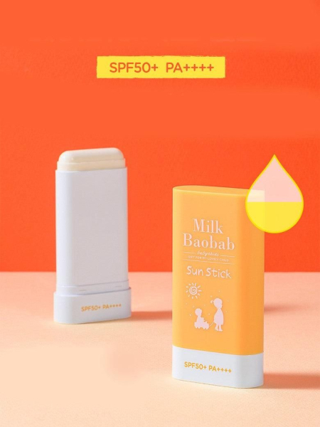 Milk Baobab Baby & Kids Sun Stick SPF50+ PA++++ 18g - EmpressKorea