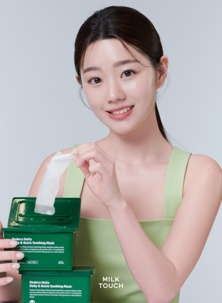 Milk Touch Hedera Helix Daily & Quick Soothing Mask 30sheets 330g - EmpressKorea
