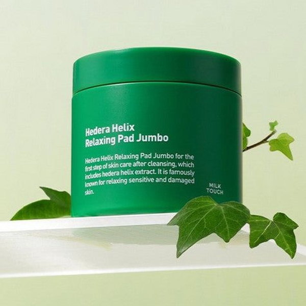 Milk Touch Hedera Helix Relaxing Pad Jumbo 60sheets 130ml - EmpressKorea