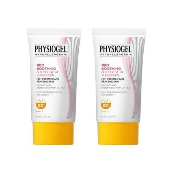 PHYSIOGEL Red Soothing AI Sun Cream 40ml 2EA - EmpressKorea