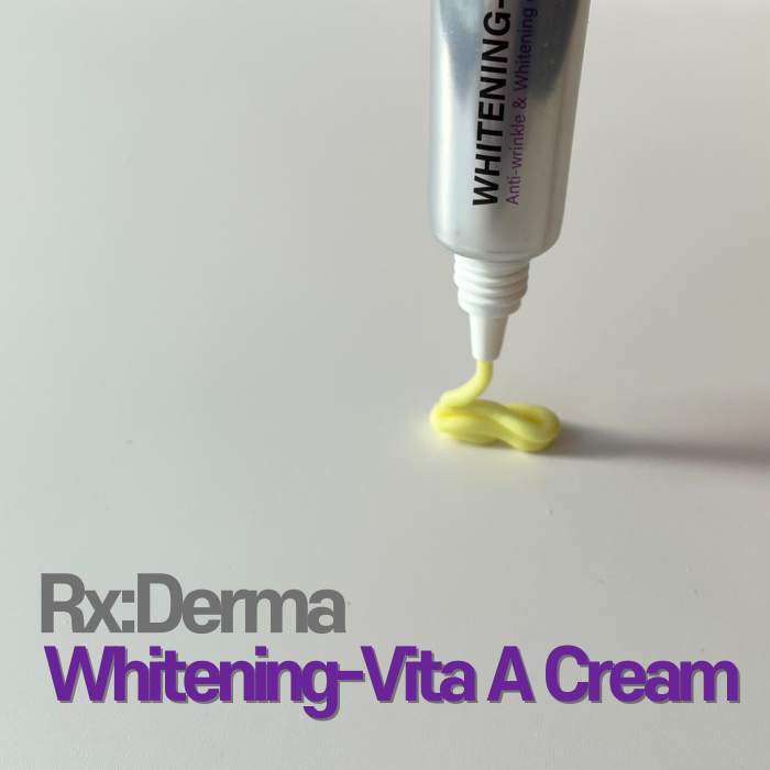 RX Derma Whitening Vita A Cream Retinal 1300ppm Cream Retinol Vitamin A Wrinkle Improvement Whitening Age Spot Removal Night Cream 20ml - EmpressKorea