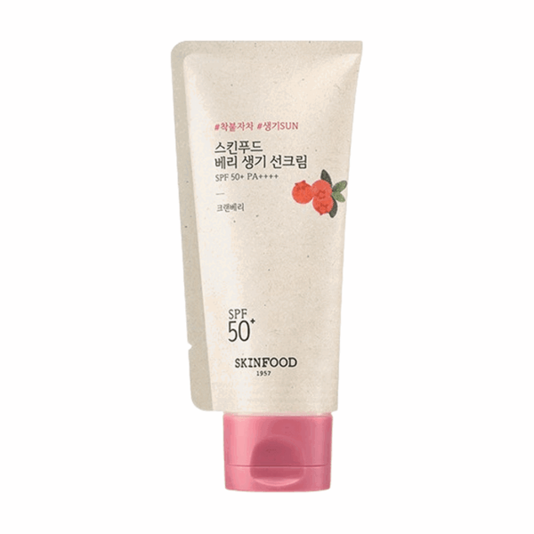SKINFOOD Berry Glowing Sun Cream SPF 50+ PA++++ 50ml - EmpressKorea