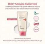 SKINFOOD Berry Glowing Sun Cream SPF 50+ PA++++ 50ml - EmpressKorea