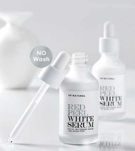 SO.NATURAL Red Peel White Serum 35ml - EmpressKorea