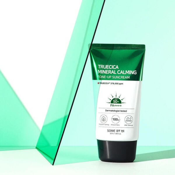 SOME BY MI Truecica Inorganic Natural Calming Tone-up Sun Cream SPF50+ PA++++ 50ml - EmpressKorea