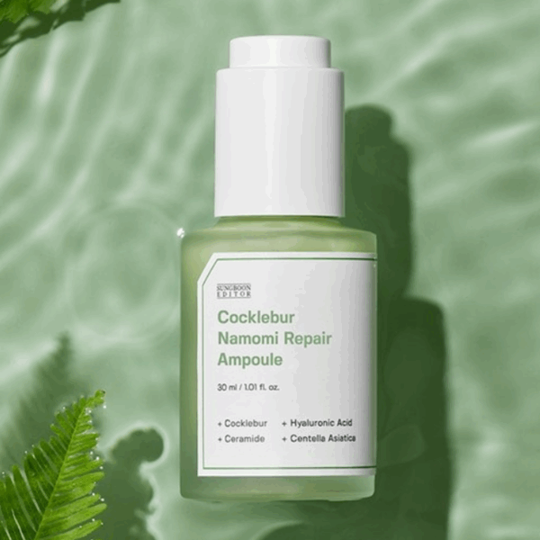 SUNGBOON EDITOR Cocklebur Namomi Repair Ampoule 30ml - EmpressKorea