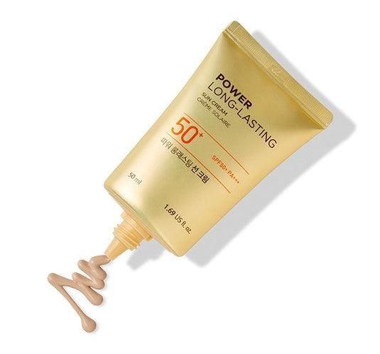 THE FACE SHOP Power Long-Lasting Sun Cream SPF 50+ PA+++ 50ml - EmpressKorea