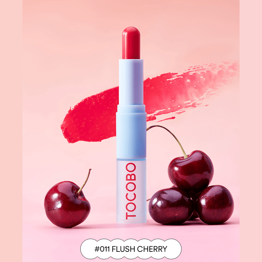 TOCOBO Glow & Glass Tinted Lip Balm (4 Colors) 3.5g - EmpressKorea