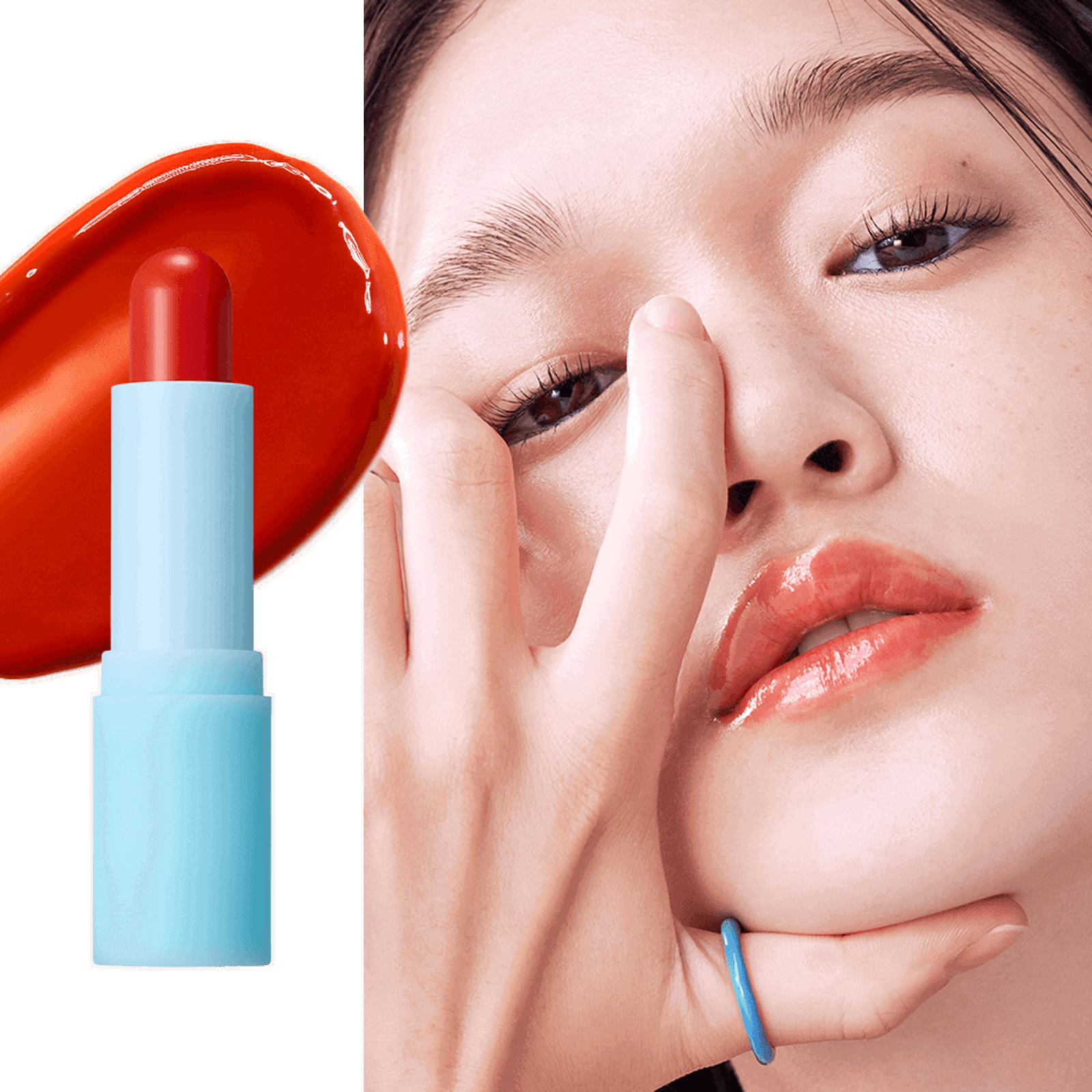 TOCOBO Glow & Glass Tinted Lip Balm (4 Colors) 3.5g - EmpressKorea