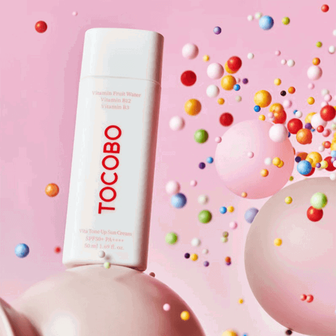 TOCOBO Vita Tone Up Sun Cream SPF 50+ PA++++ 50ml - EmpressKorea