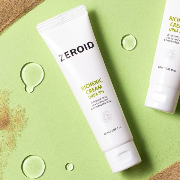 ZEROID RICHENIC CREAM UREA 5% 60ml - EmpressKorea