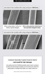 VODANA Glamwave Curling Iron FV 36mm Pink - Image 9