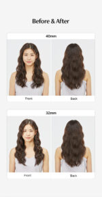 VODANA Triple Flow Wave Iron 40mm Creamy Blue - Image 3