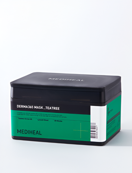 MEDIHEAL Derma365 Mask Tea Tree 30sheets 350ml
