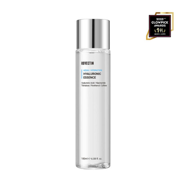 "meta_description": "Deeply hydrate skin with Rovectin Aqua Hyaluronic Essence for radiant, moisturized skin.",