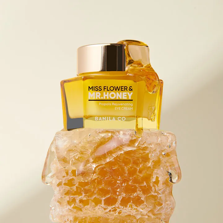 b0720-262 BANILA CO Miss Flower & Mr.Honey Propolis Rejuvenating Eye Cream 20ml - Image 1