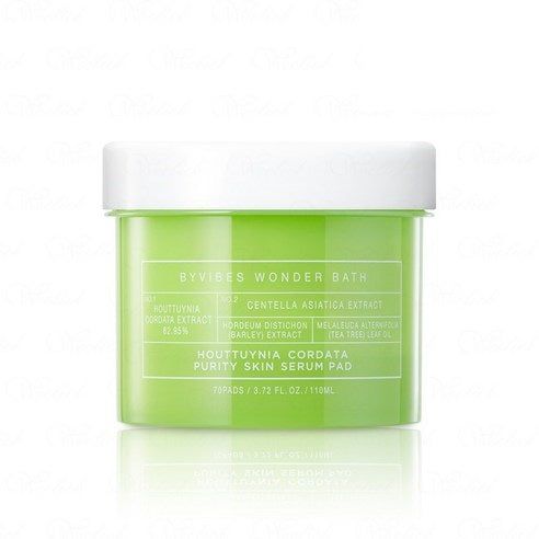chosungah Houttuynia Cordata Purity Skin Serum Pad 70 Pads 120ml - EmpressKorea