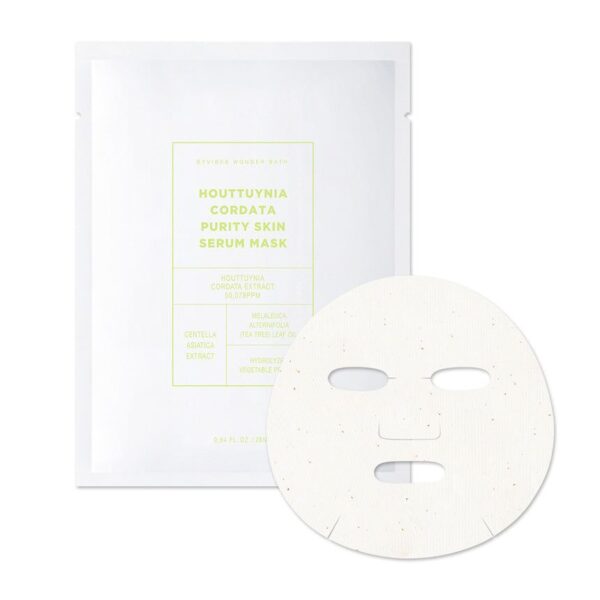 chosungah Wonder Bath Houttuynia Cordata Purity Skin Serum Mask 10pack - EmpressKorea
