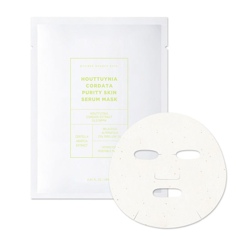 chosungah Wonder Bath Houttuynia Cordata Purity Skin Serum Mask 10pack - EmpressKorea