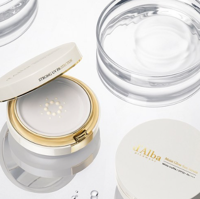 d'Alba Moist Glow Sun Serum Pact Type 13ml SPF50+ PA++++ - EmpressKorea