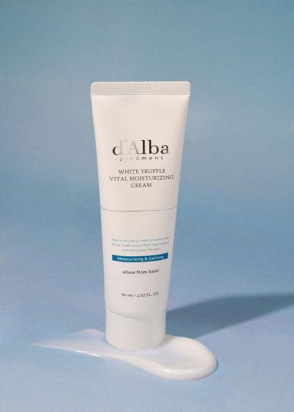 d'Alba White Truffle Vital Moisturizing Cream 60ml - EmpressKorea
