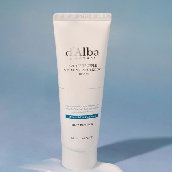 d'Alba White Truffle Vital Moisturizing Cream 60ml - EmpressKorea
