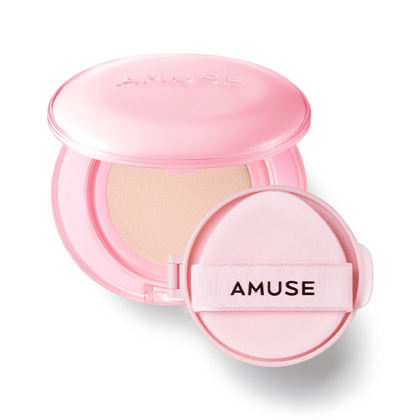 AMUSE Dew Power Vegan Cushion 15g + Refill