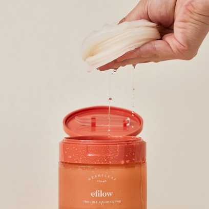 efilow Houttuynia Cordata Biome Trouble Soothing Pads 100 sheets 180g - EmpressKorea