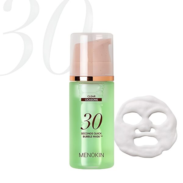 MENOKIN Repair Clear 30 Seconds Quick Bubble Mask 95ml