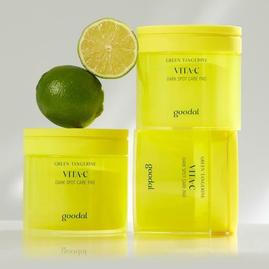 goodal Green Tangerine Vita-C Dark Spot Care Pad 70pcs - EmpressKorea