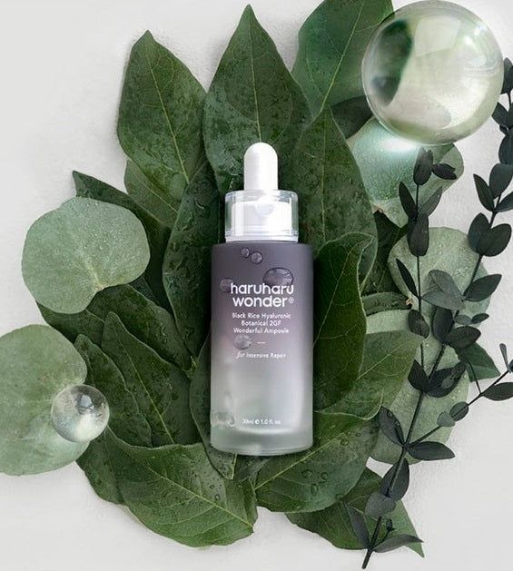haruharu wonder Black Rice Hyaluronic Botanical 2GF Wonderful Ampoule 30ml - EmpressKorea
