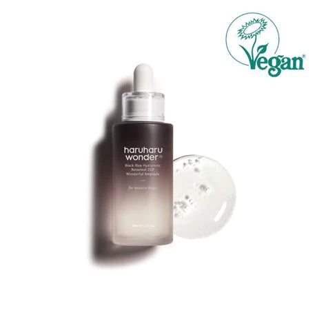 haruharu wonder Black Rice Hyaluronic Botanical 2GF Wonderful Ampoule 30ml - EmpressKorea