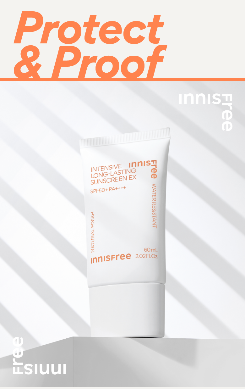 innisfree Intensive Long Lasting Sunscreen EX SPF 50+ PA++++ 60mL - EmpressKorea