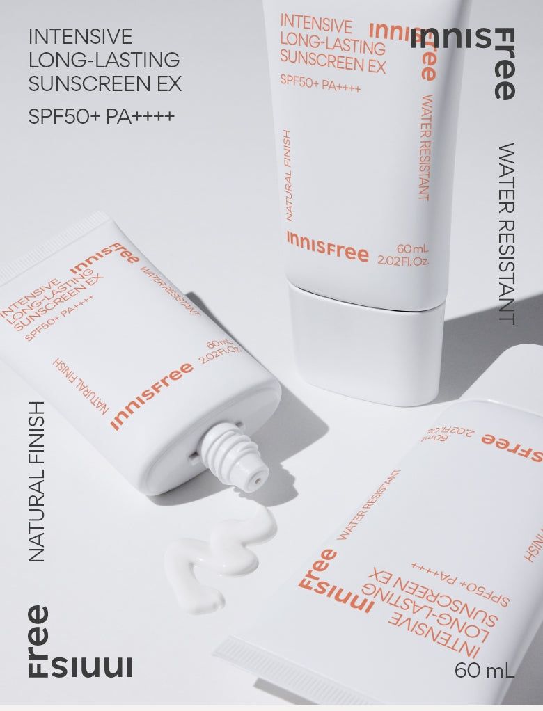 innisfree Intensive Long Lasting Sunscreen EX SPF 50+ PA++++ 60mL - EmpressKorea