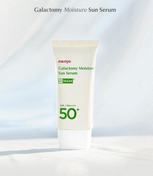 ma:nyo Factory Galactomy Moisture Sun Serum SPF 50+ PA++++ 50ml - EmpressKorea