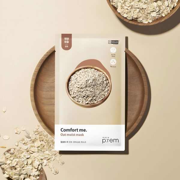 make p:rem Comfort Me. Oat Moist Mask 25ml*5pack - EmpressKorea