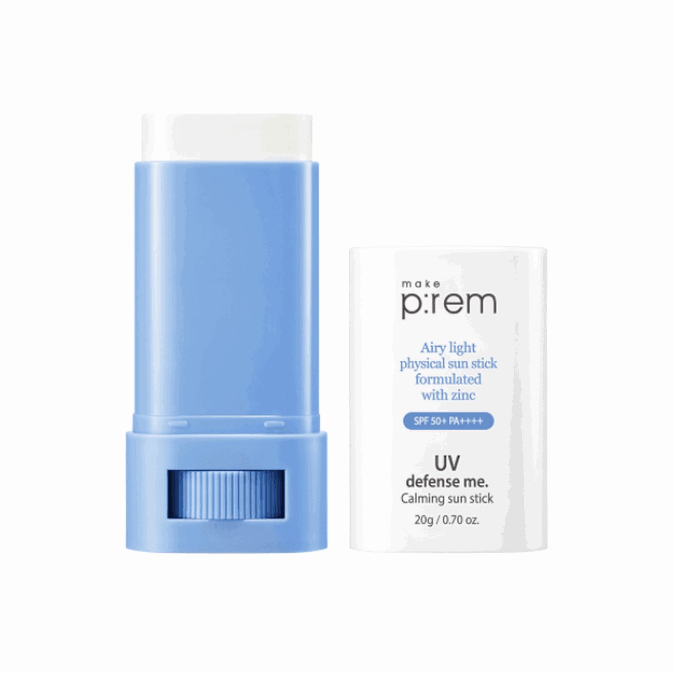 make p:rem UV Defense Me. Calming Sun Stick SPF 50+ PA++++ 20g - EmpressKorea