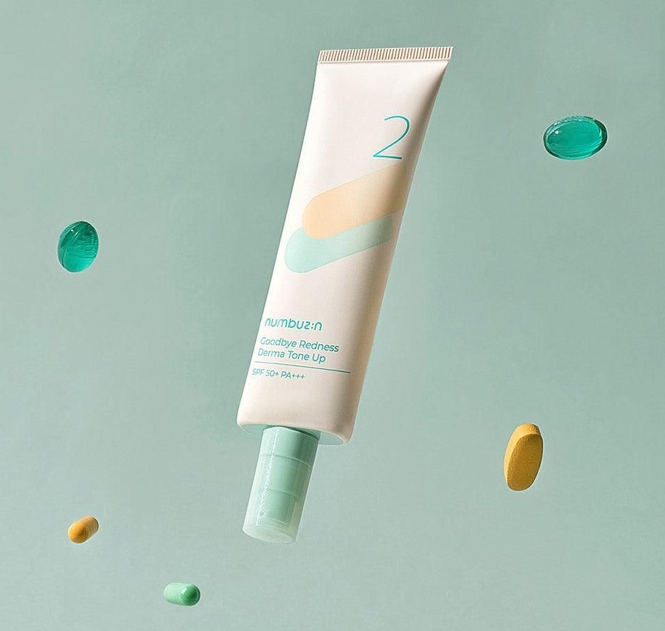 numbuzin No.2 Goodbye Redness Derma Tone Up SPF 50+ PA+++ 50ml - EmpressKorea